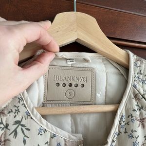 COPY - BlankNYC Cropped Quilted Bomber Jacket size Small